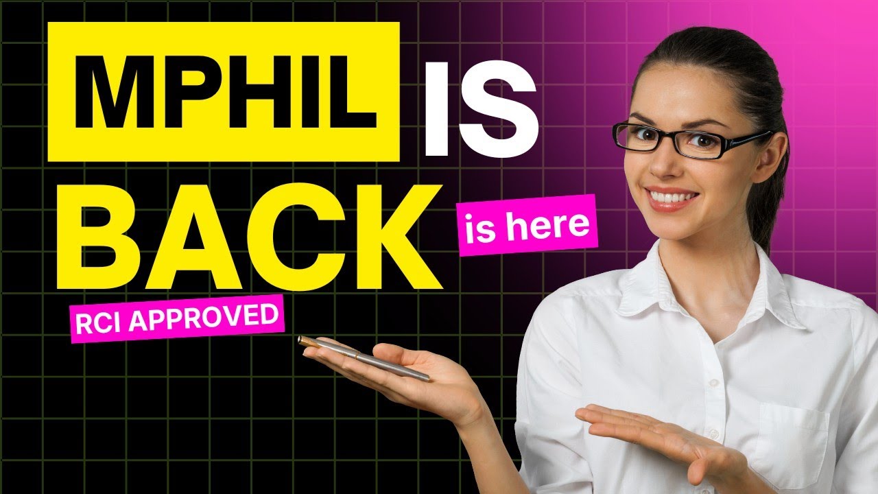 Mphil Clinical Psychology 2026 (Rci Approved) preparation