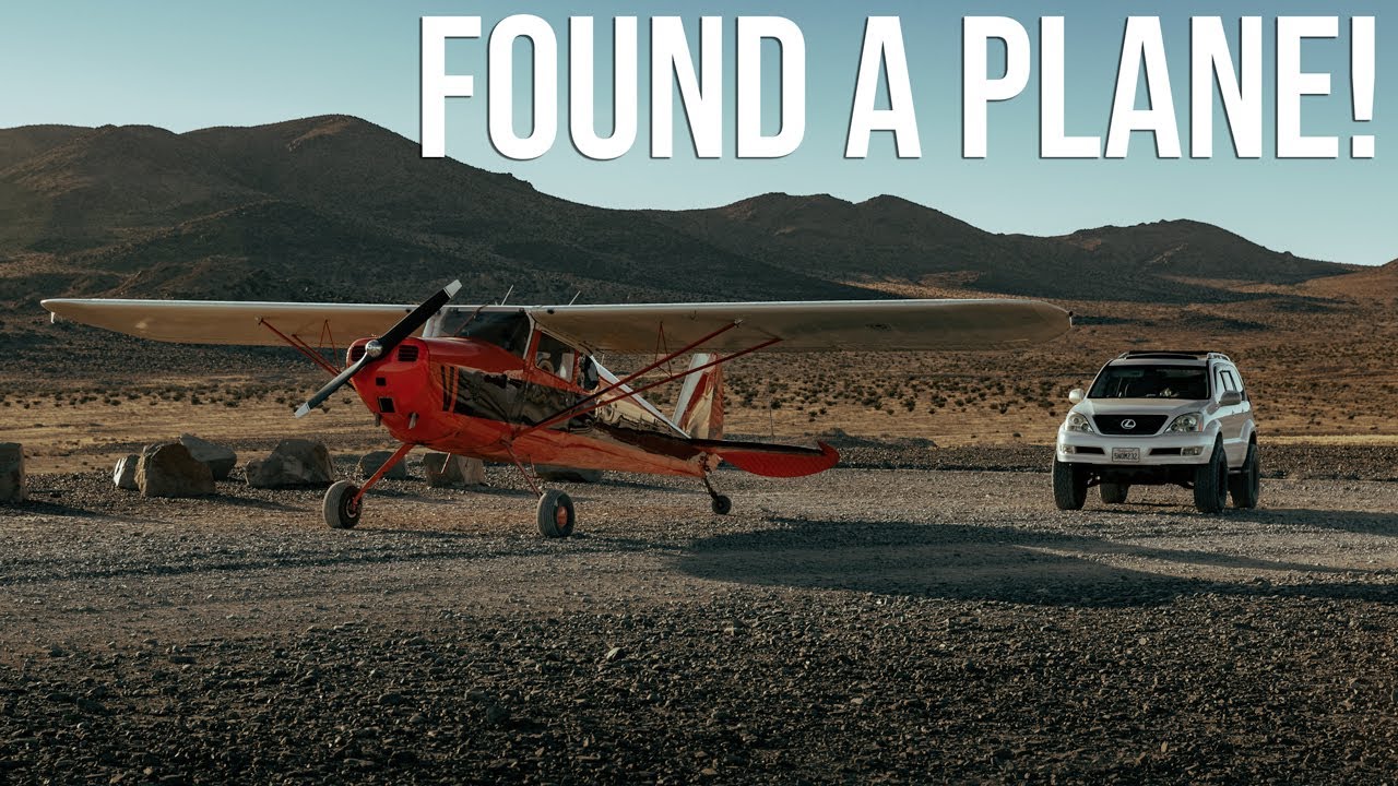 FOUND AN AIRPLANE IN Trona Pinnacles! | Lexus GX470 & Tacoma Overlanding Ft. MPGLOLS