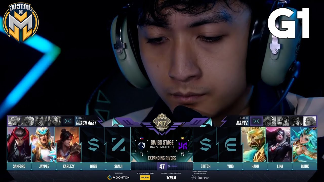 TLPH vs YG - GAME 1 |  SWISS STAGE DAY 5 | M7 World Championship