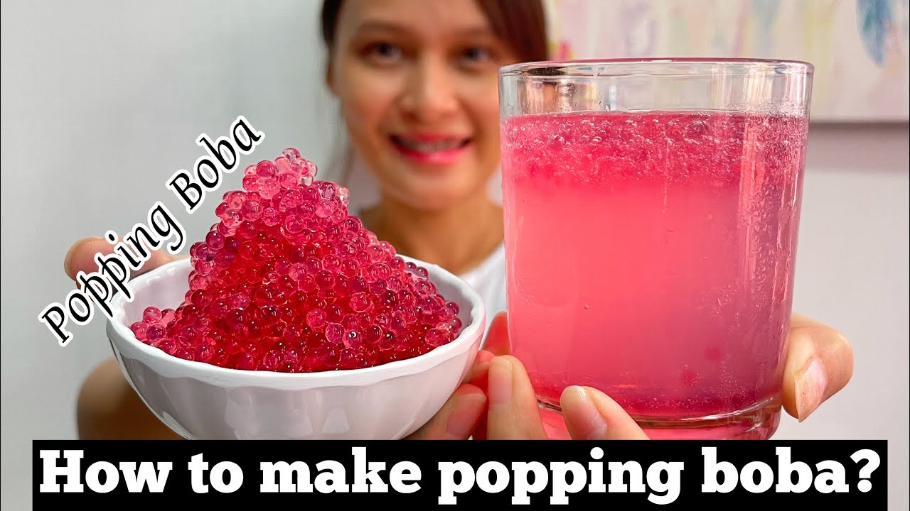 Super Easy POPPING BOBA Recipe