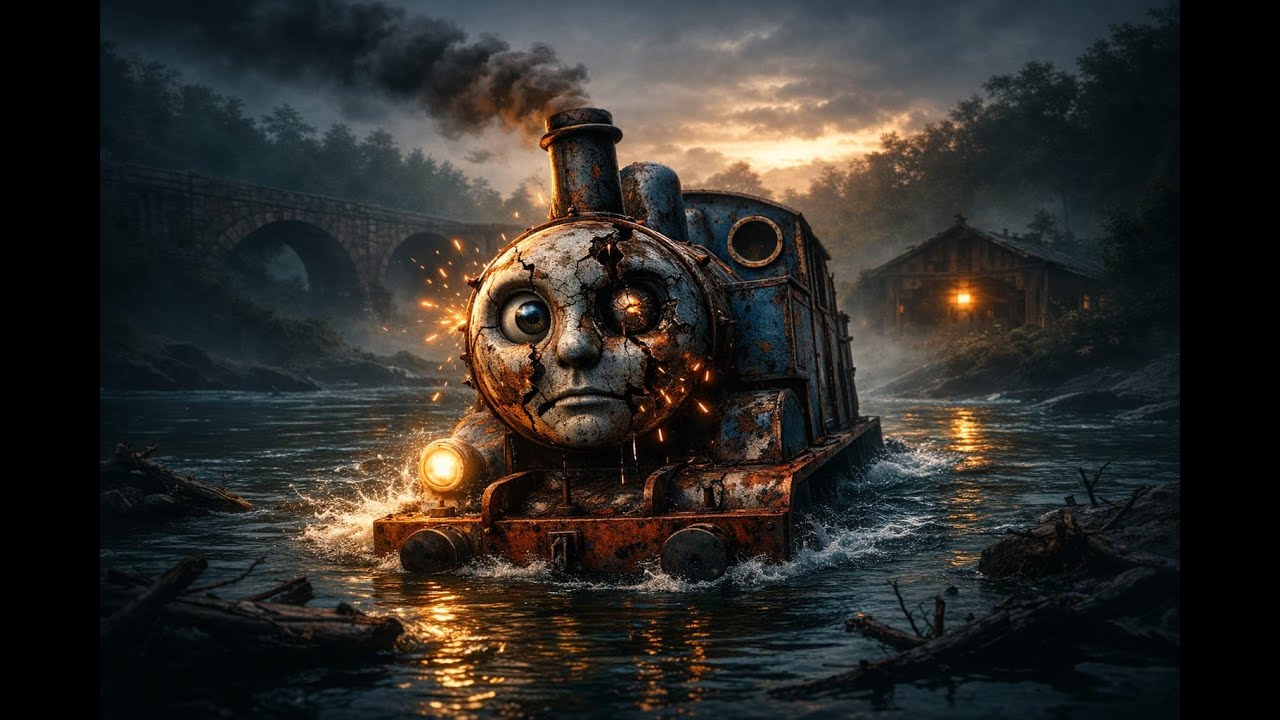 ASMR Restoration 😱 | Reviving a Forgotten Thomas-Style Engine Lost in the Woods