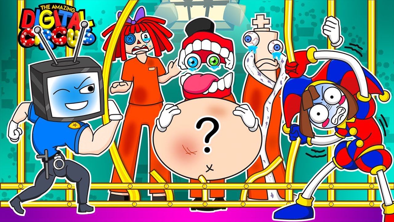 🎪Paper DIY 🎪 Rescue Pregnant Caine In Prison 🤡 Caine Pregnant Many Baby - Digital Circus Game Book