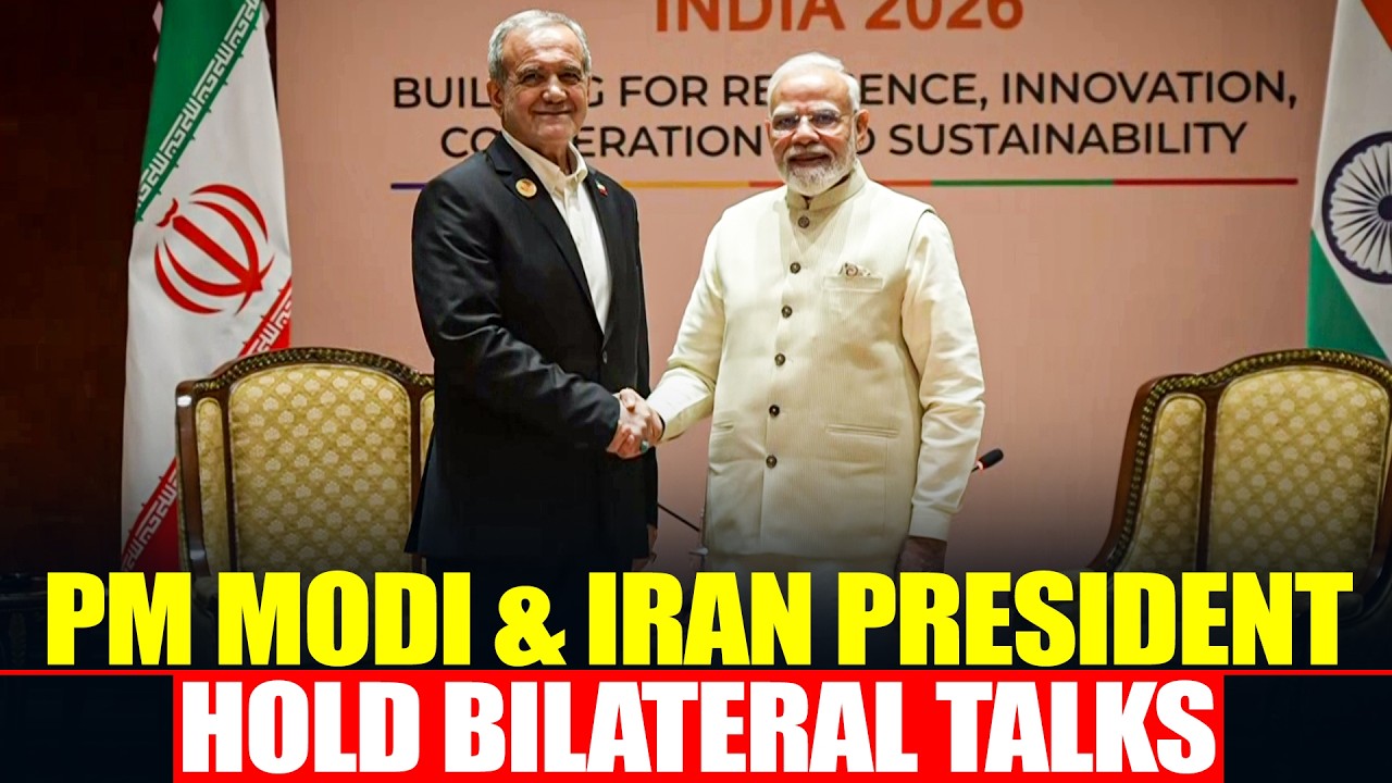 LIVE: PM Modi & Iran President Masoud Pezeshkian Hold Bilateral Talks | India-IRAN | BRICS Summit