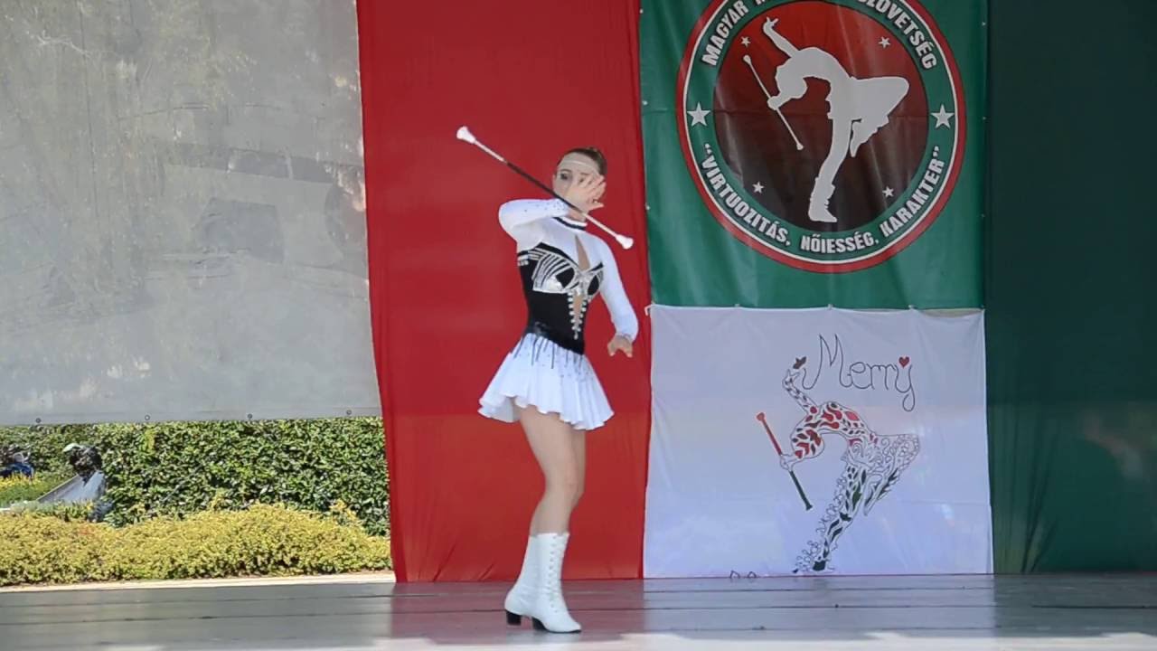 Mazsorett (Majorette) 1 bot szóló 2 -13. IAM Mazsorettsport Európa Bajnokság 2016 Siófok