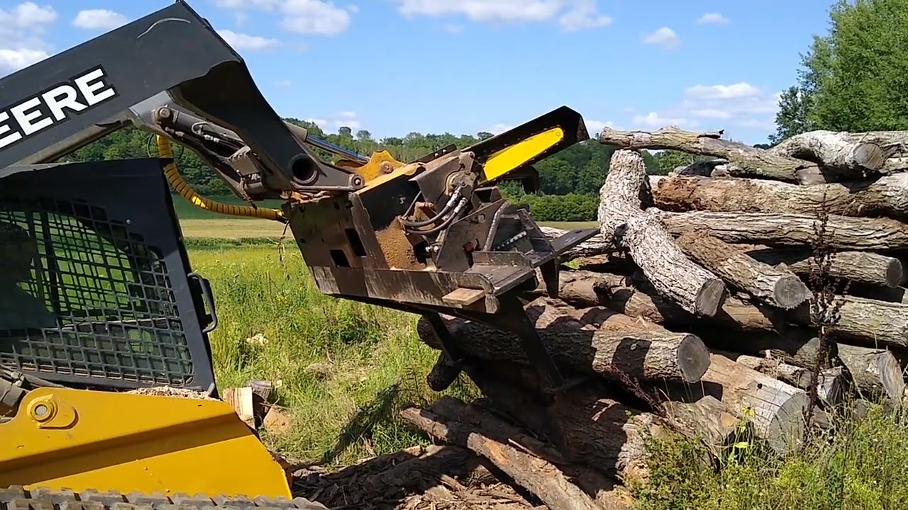 Halverson HWP-140b firewood processor