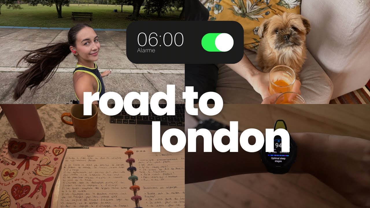vlog | treinando para a maratona de londres & rotina de influenciadora