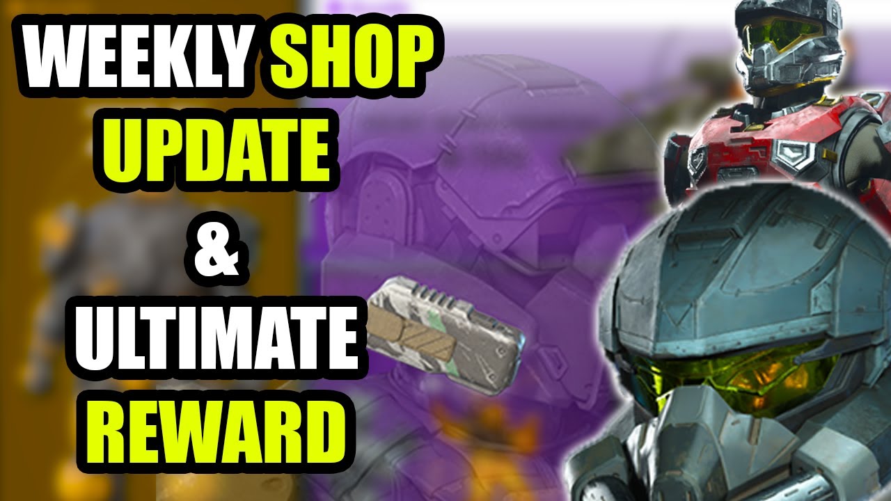 Halo Infinite Weekly Shop and Ultimate Reward Update. Recycled Armor set.