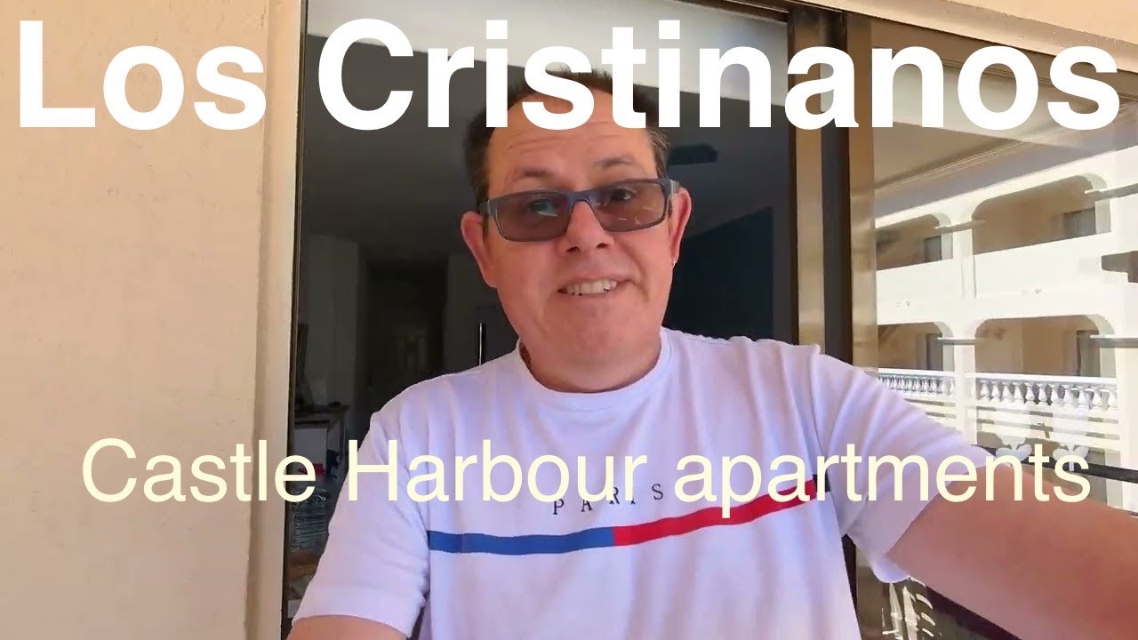 Castle Harbour Los Cristianos apartment Tenerife. Walk around room plus walk to bus stop.