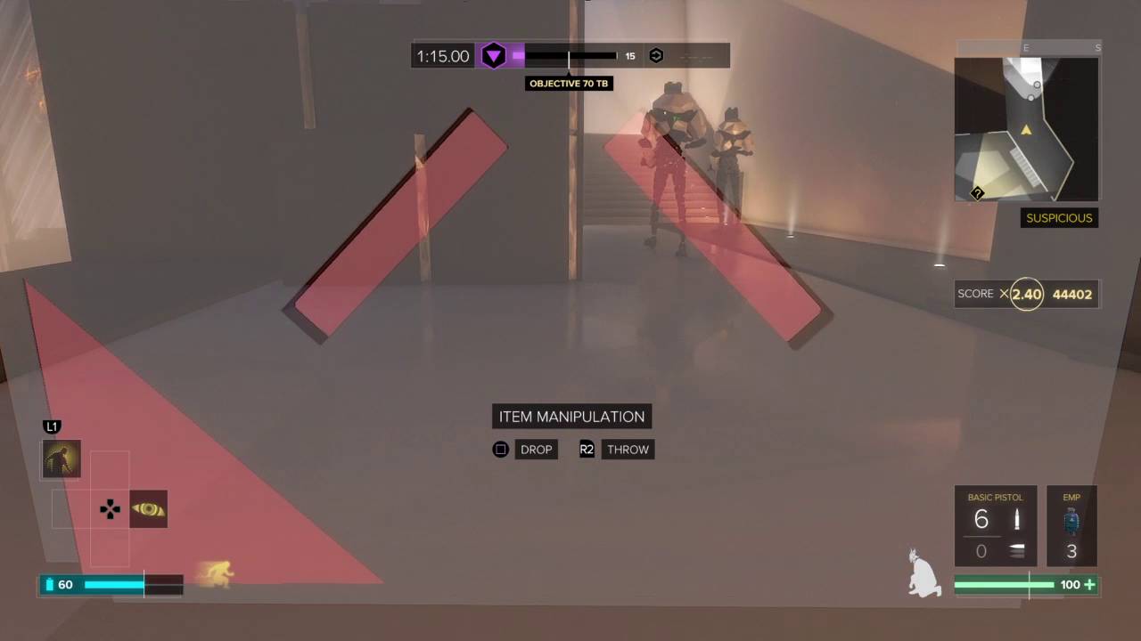 Breach Mode: 30000 Experience Farm - Less than 3 mins - Deus Ex: Mankind Divided™