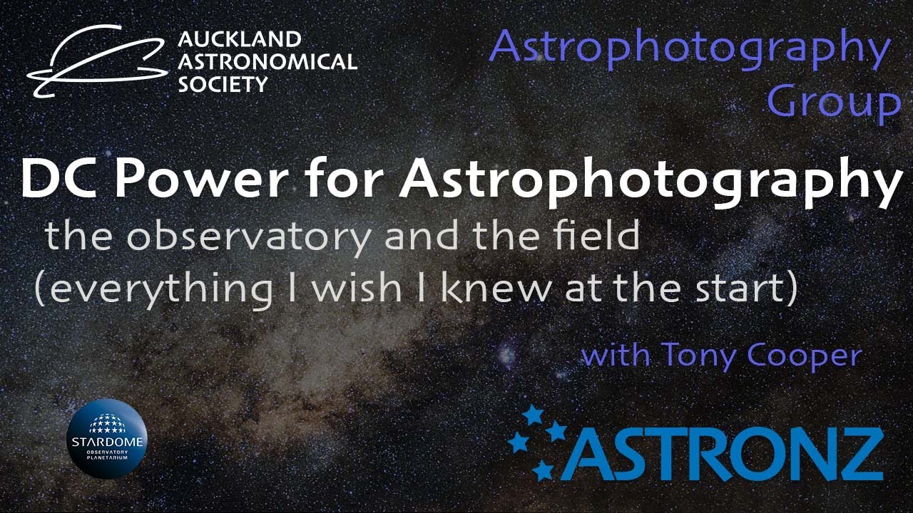 DC Power for Astrophotography - the observatory and the field(everything I wish I knew at the start)