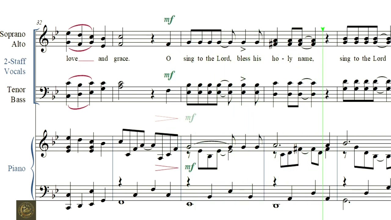 [BBCD] A Song of Thanksgiving | Piano Accompaniment