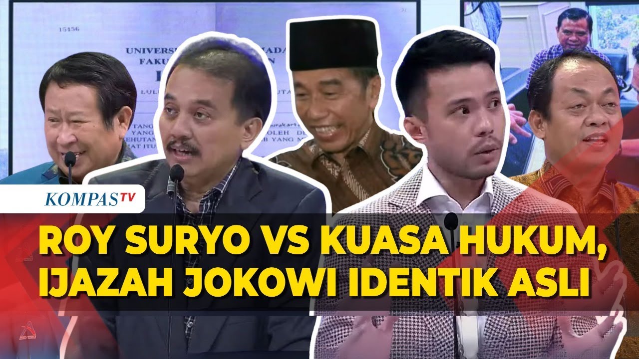 [FULL] Roy Suryo, Susno Duadji, Yakup & Guru Besar Hukum soal Ijazah Jokowi Identik Asli!