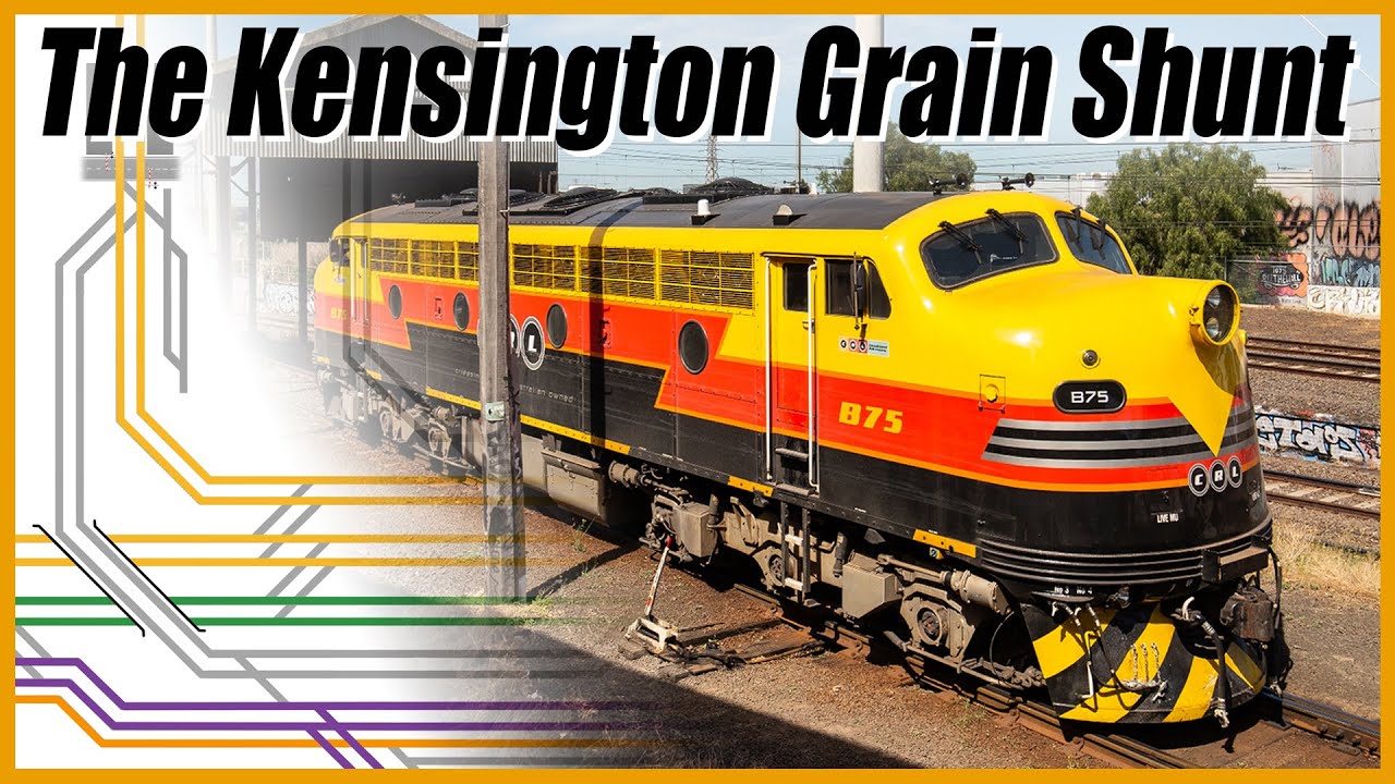 Grain Train in the Suburbs - The Kensington Shunt!