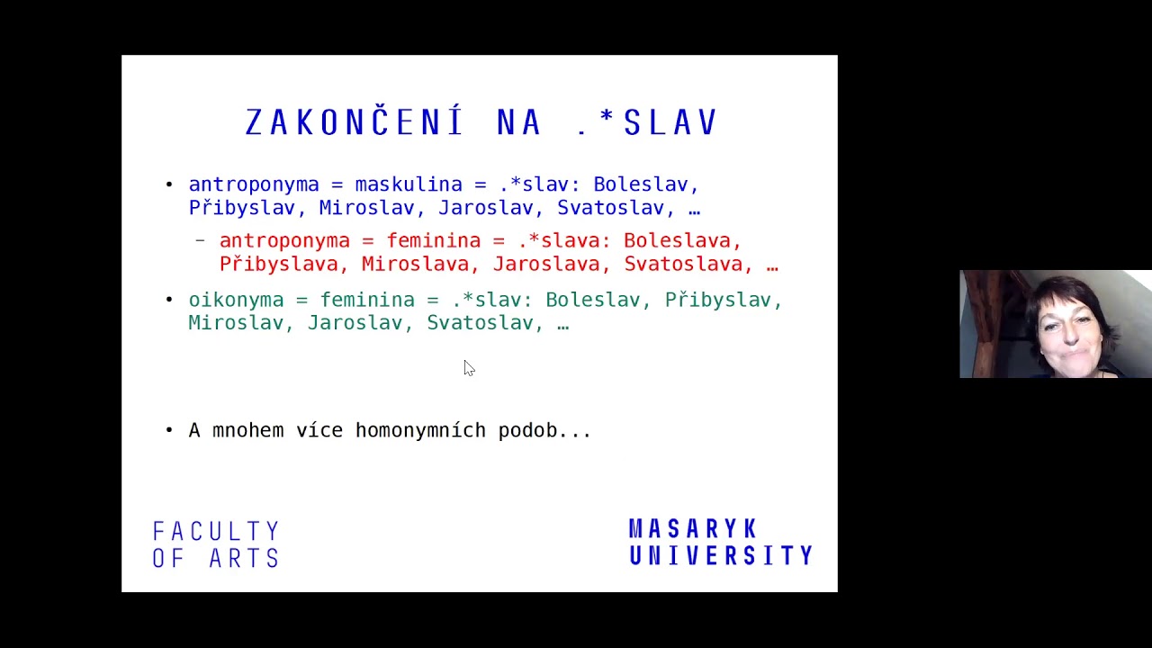 Homonymie mezi oikonymy a antroponymy