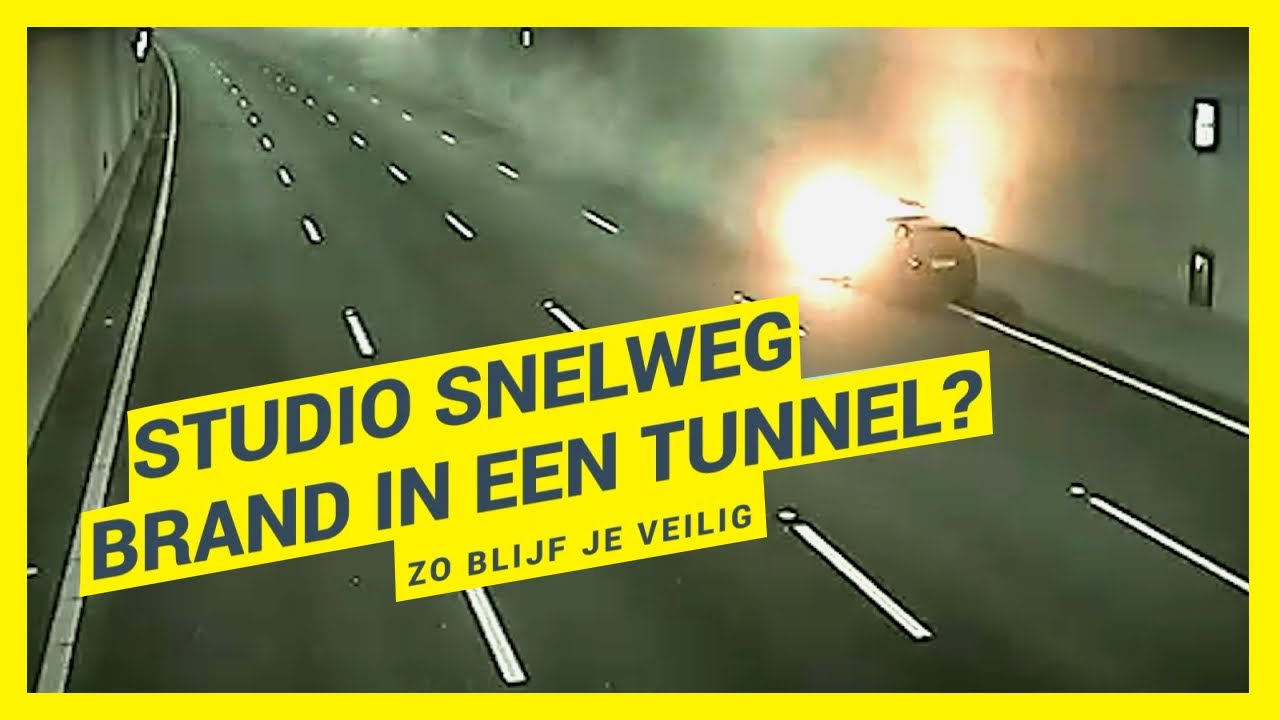 Pech of brand in een tunnel? Doe dan dit! | RWSverkeersinfo