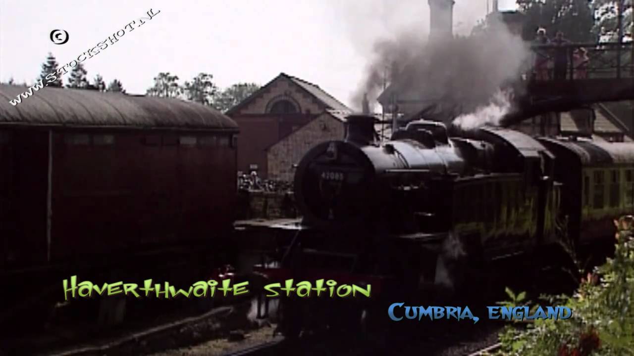 Steam locomotive 42085 BR FAIRBURN Haverthwaite Railway