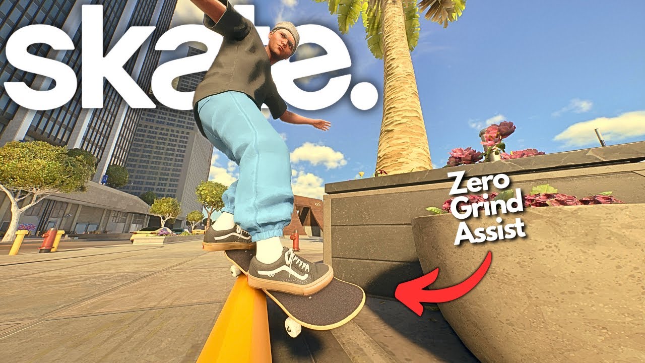 This Is Zero Grind Assist |EA skate.| Realistic Video Part