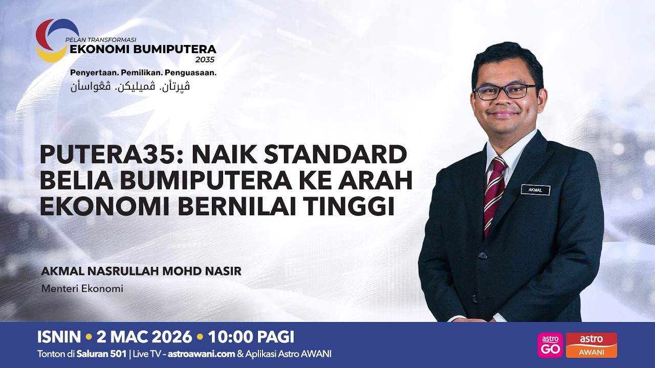 PuTERA35: Naik taraf belia Bumiputera ke arah ekonomi bernilai tinggi