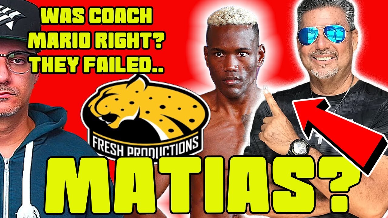 COACH MARIO EXPOSES THE TRUTH: Did Fresh Promotions Ruin Subriel Matias?