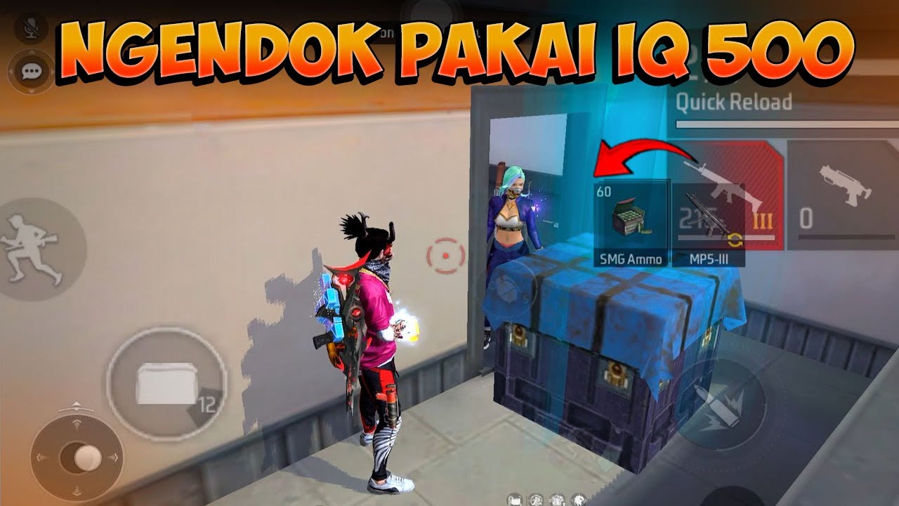 Trik ngendok jitu pakai iQ 500! Jebak musuh di depan pintu gabisa masuk