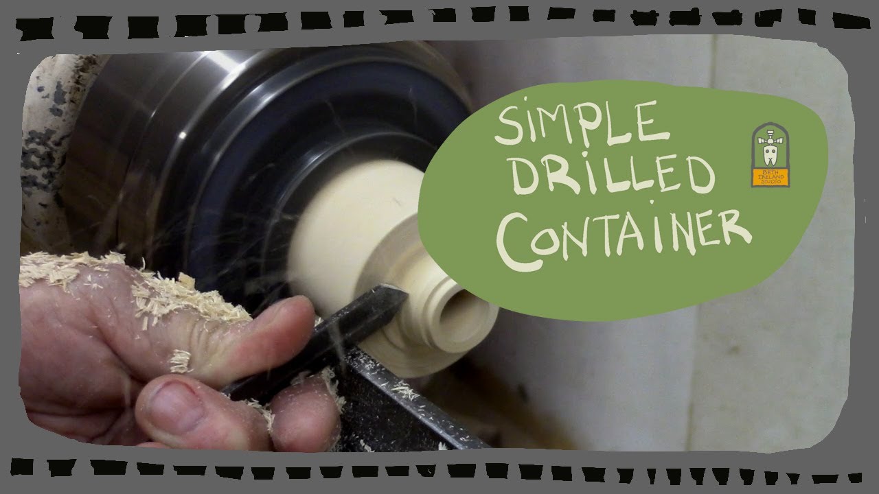 Simple Drilled  Container