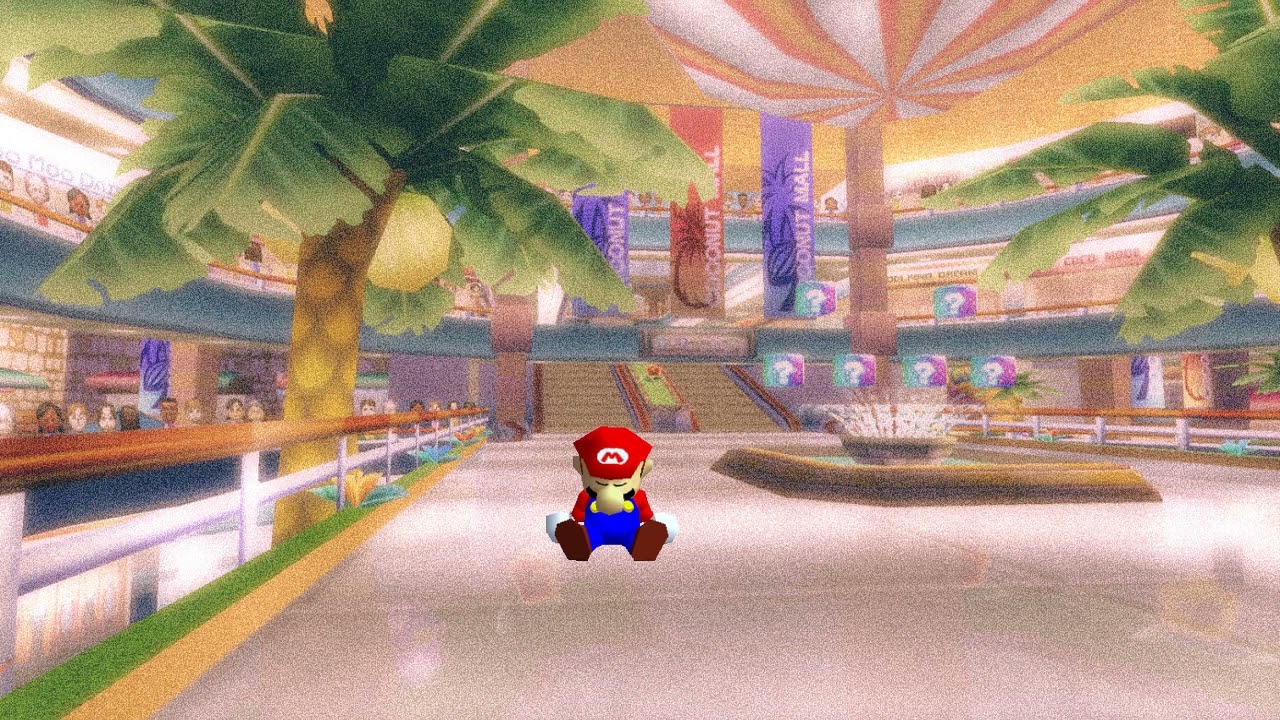 Coconut Mall- Mario Kart Wii (slowed + reverb)