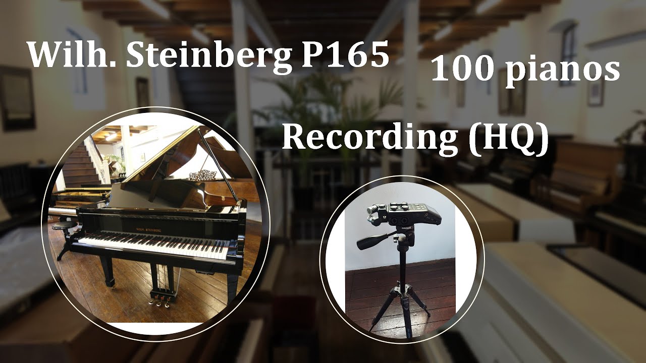 Wilh. Steinberg P165 - Piano Comparison Series (HQ sound)