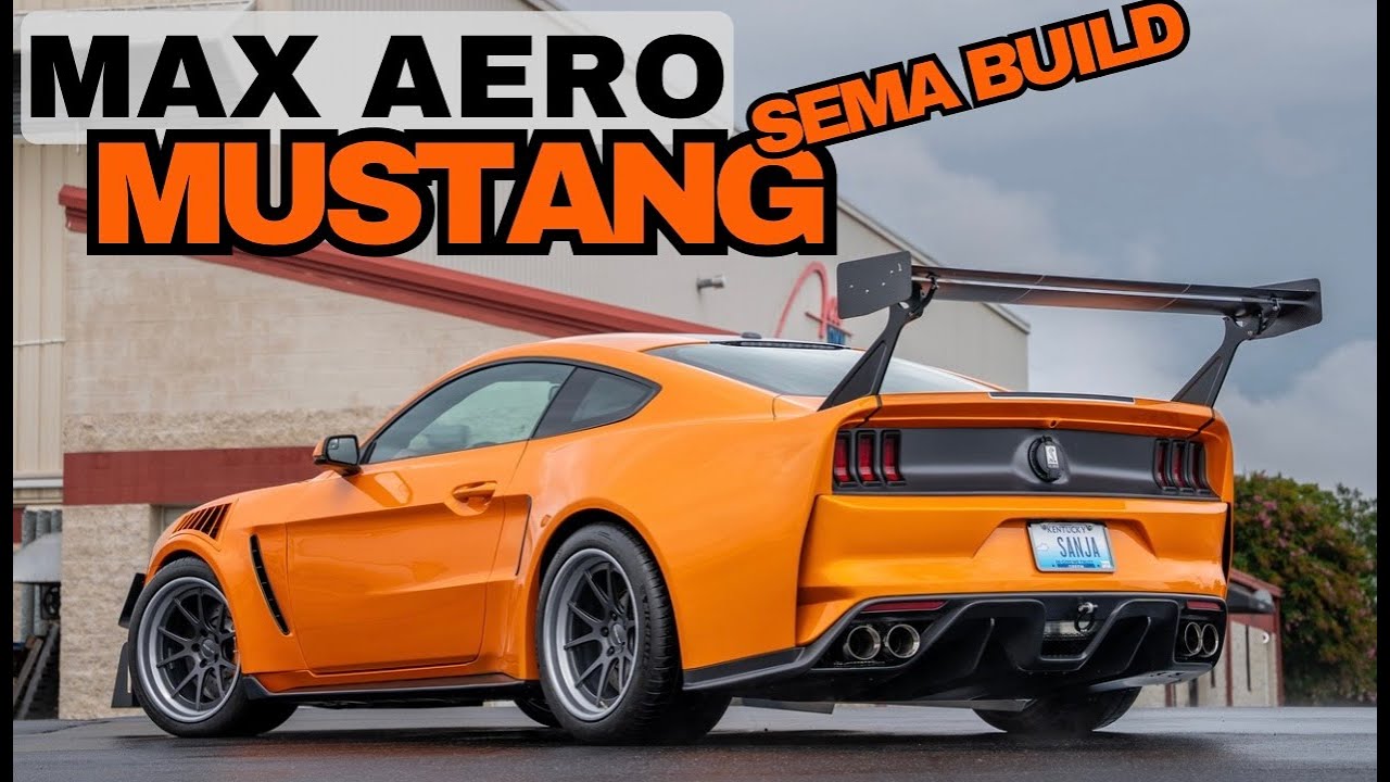 Посмотрите крутейшую сборку Mustang GT350 Max Aero!