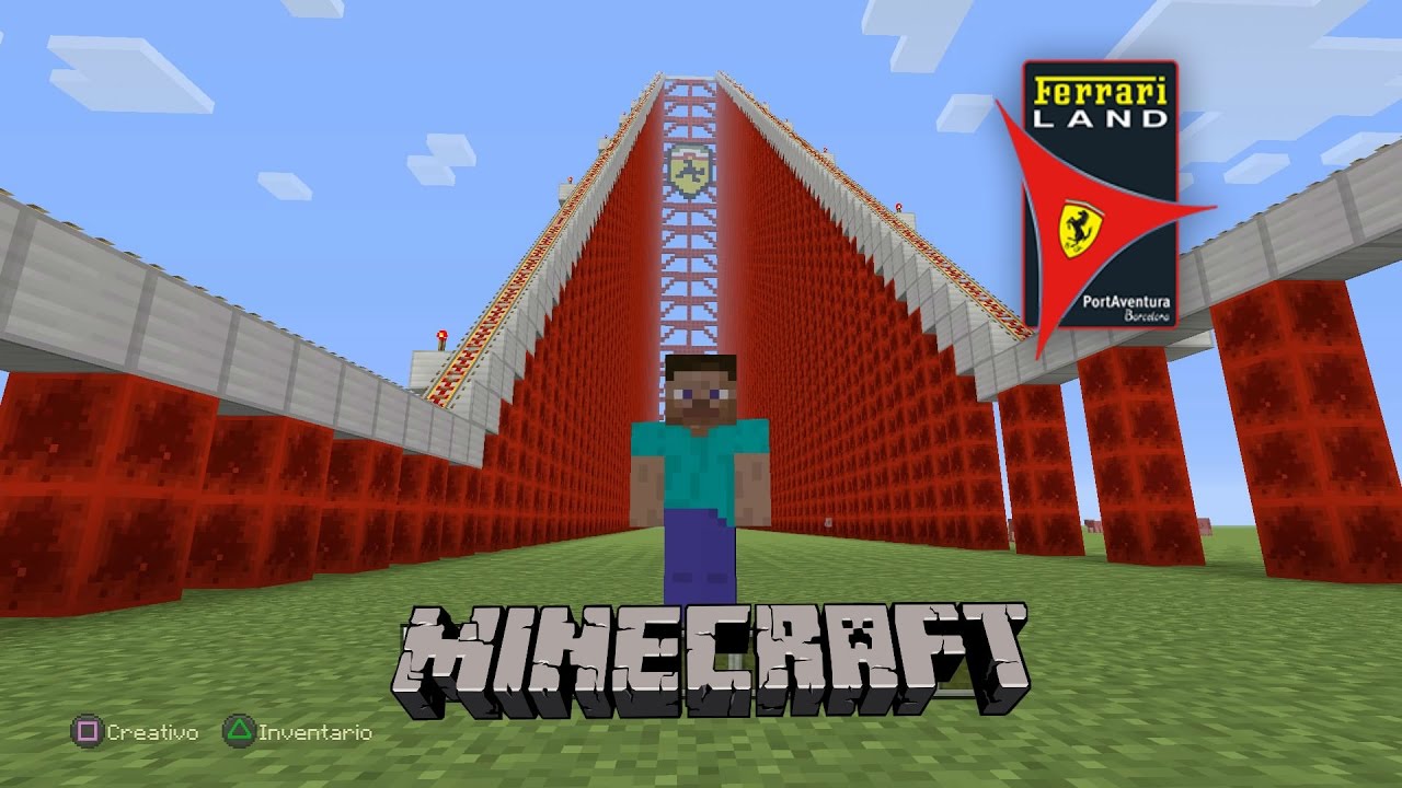 FERRARI LAND MINECRAFT( Red Force)- Jesusgamer45