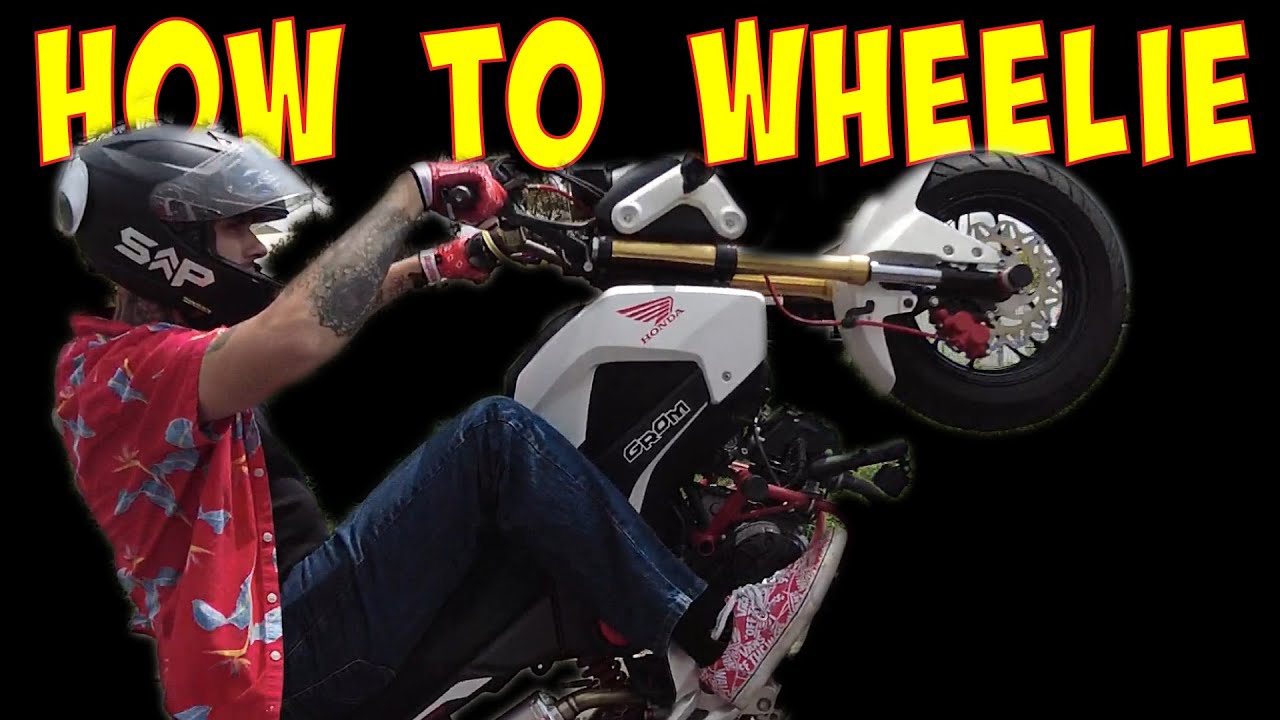How To Wheelie Part 1:   Brake Control