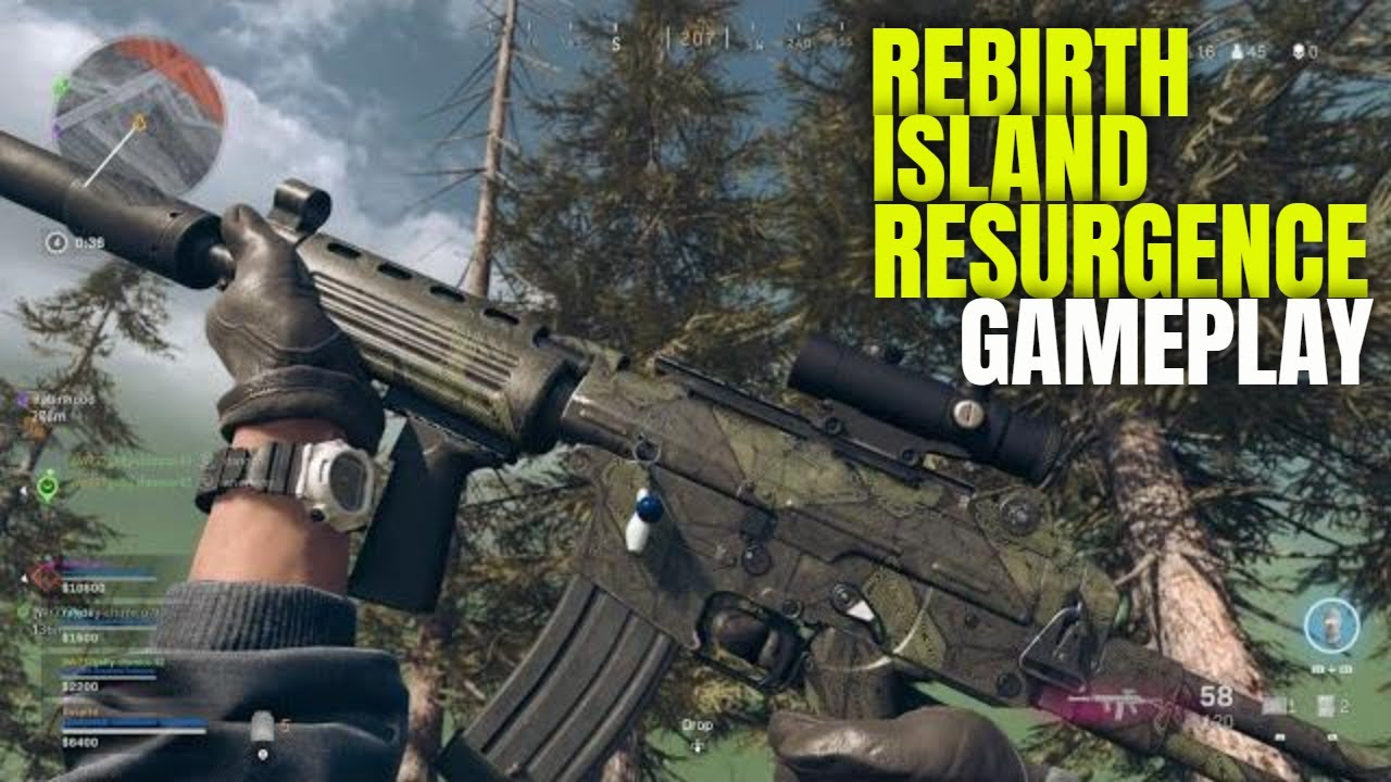 Call Of Duty Warzone Rebirth Island Resurgence Trios Gameplay (PS5)