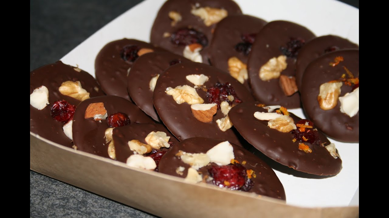 Mendiants chocolat faciles