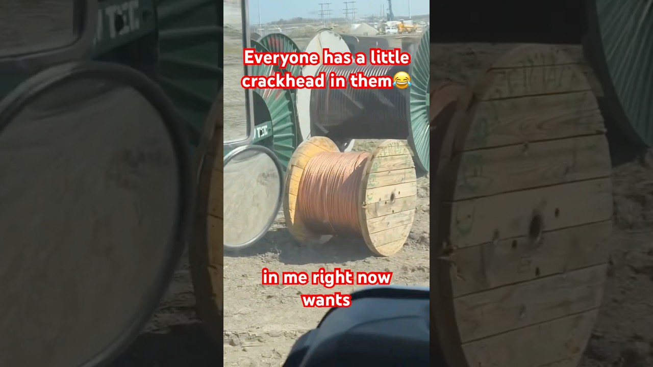 I could retire with that spool of copper! #copper #green #recycle #automobile #excavator #mechanic