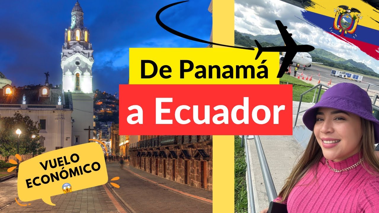 Viajé de PANAMÁ a ECUADOR 🇪🇨 por menos de $395 😱 #panama #ecuador #latam #turismo #quito