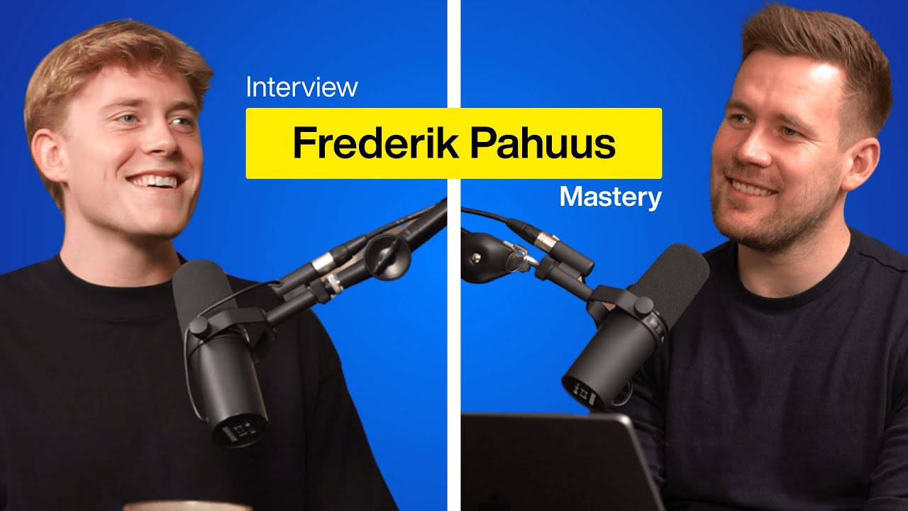Hvordan man skaber et succesfuldt online forløb og samtidig har sig selv med | Frederik Pahuus