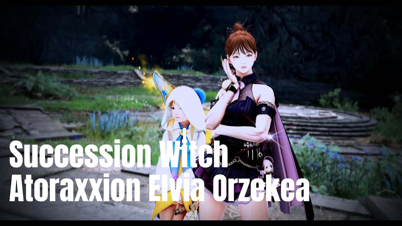 黑色沙漠 繼承女巫 阿圖納西溫 艾爾比亞 奧勒傑奇亞｜BDO Succession Witch Atoraxxion Elvia Orzekea｜4K Remastered