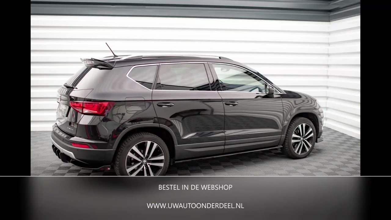 Maxton Design Seat Ateca Spoiler Splitter Voorspoiler Styling Tuning Sideskirts