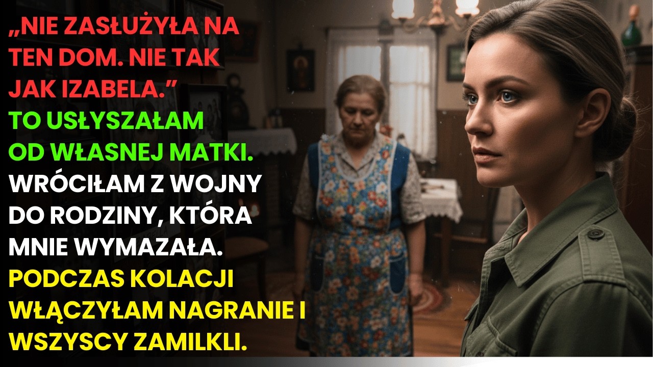 Wróciłam z wojny na urodziny siostry. Wymazali mnie z własnej rodziny