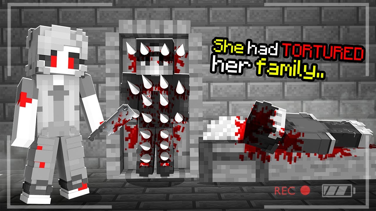 She TORTURED Her ENTIRE FAMILY in Minecraft.. *SCARY*