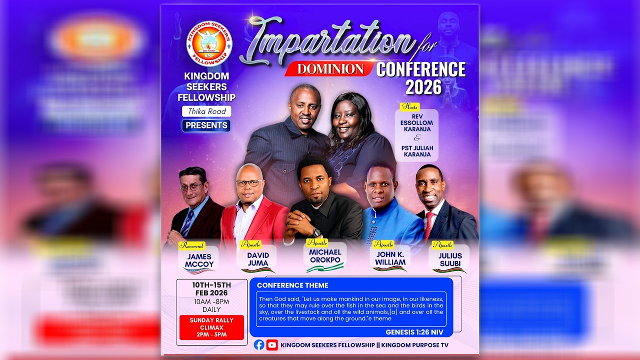 Impartation For Dominion Conference || Lunch hour II 12th-Feb-2026 II Apostle Julius Suubi