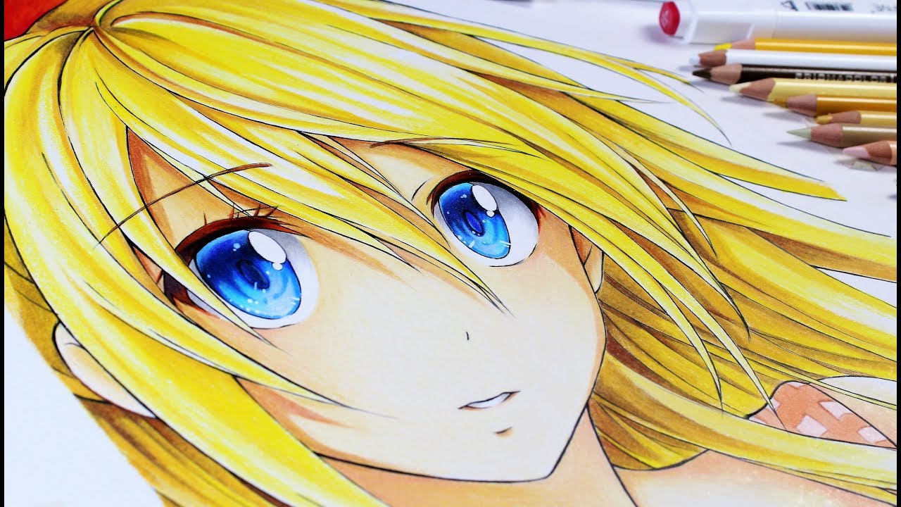 Drawing Chitoge Kirisaki - Nisekoi