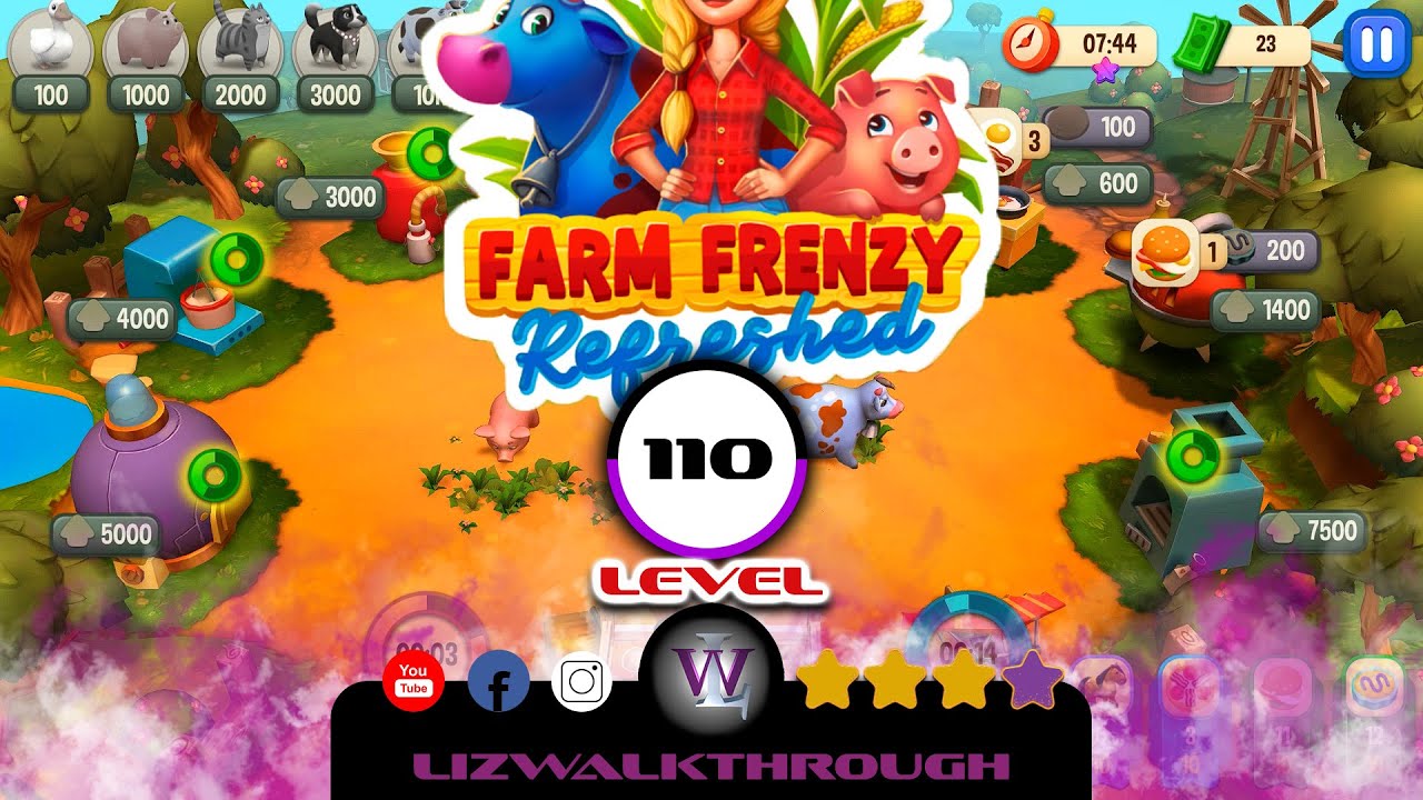 Farm Frenzy - Refreshed -  Level 110 Walkthrough