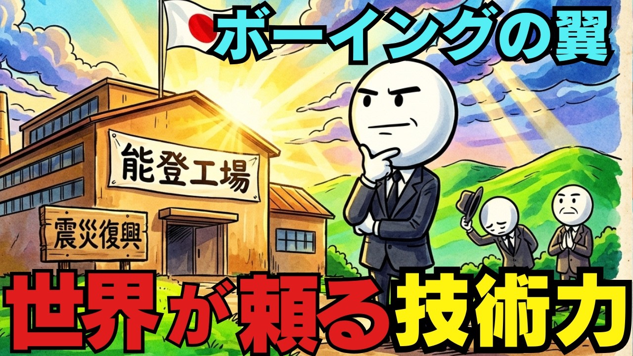 【実話】世界が飛べる理由は能登にあった──ボーイングの翼を支える震災から復活した東レの技術力が凄すぎる…！
