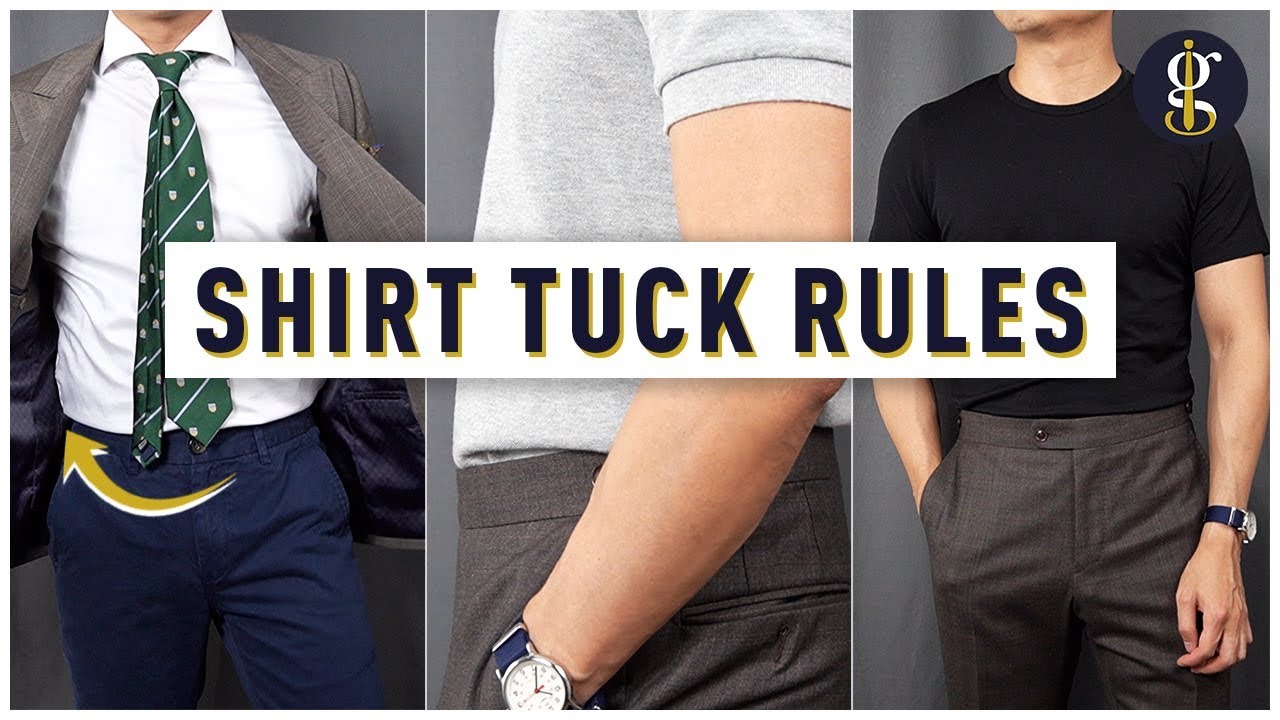 How and When to Tuck in Your Shirt in 2024 (A Complete Guide)