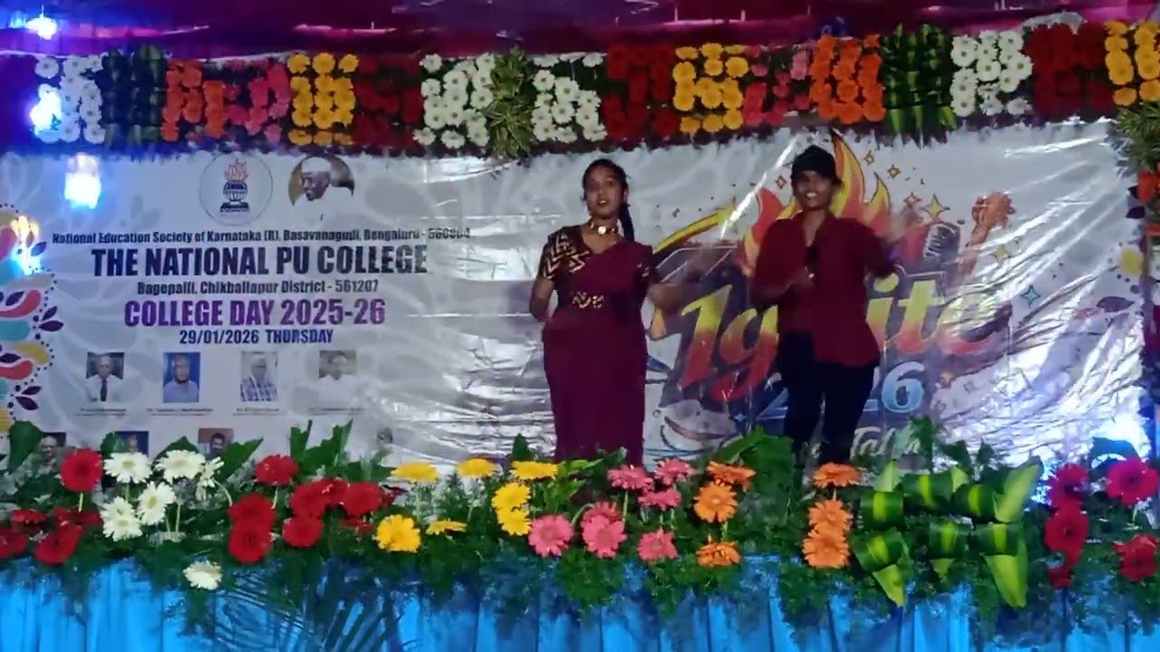 The National P U College Bagepalli || Annual day 2026