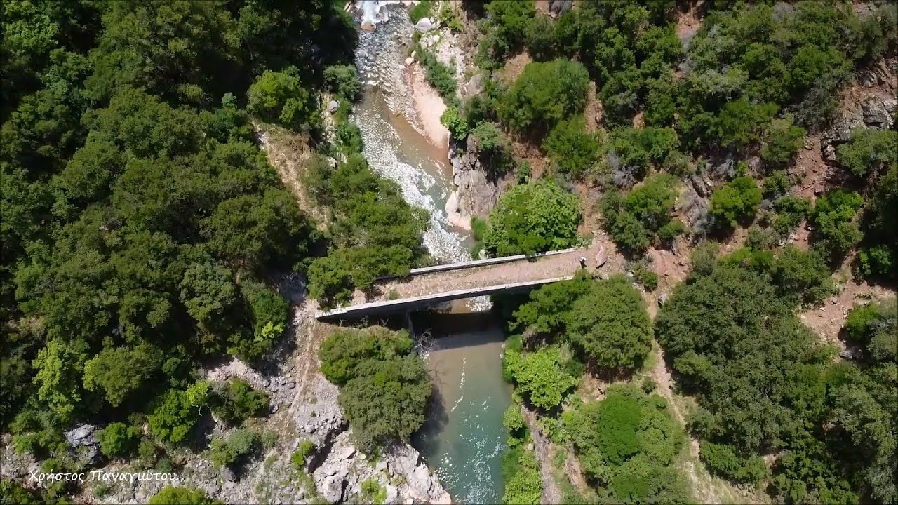 ΠΕΤΡΙΝΟ ΓΕΦΥΡΙ ΔΟΜΟΚΟΥ ΠΟΤΑΜΟΣ ΕΡΥΜΑΝΘΟΣ  (ΑΡΚΑΔΙΑ) ! DOMOKOU BRIDGE ARCADIA GREECE !