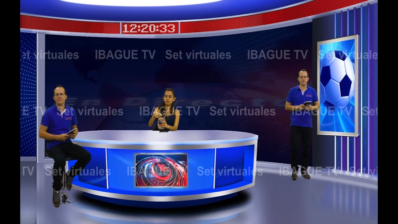 Set Virtual 133 - vMix - IBAGUE TV