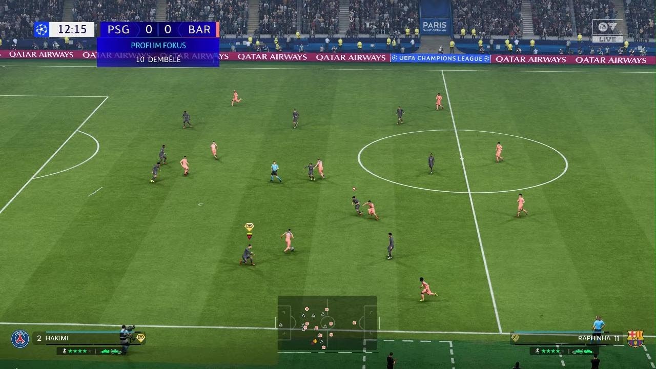 FIFA Barca vs madrid