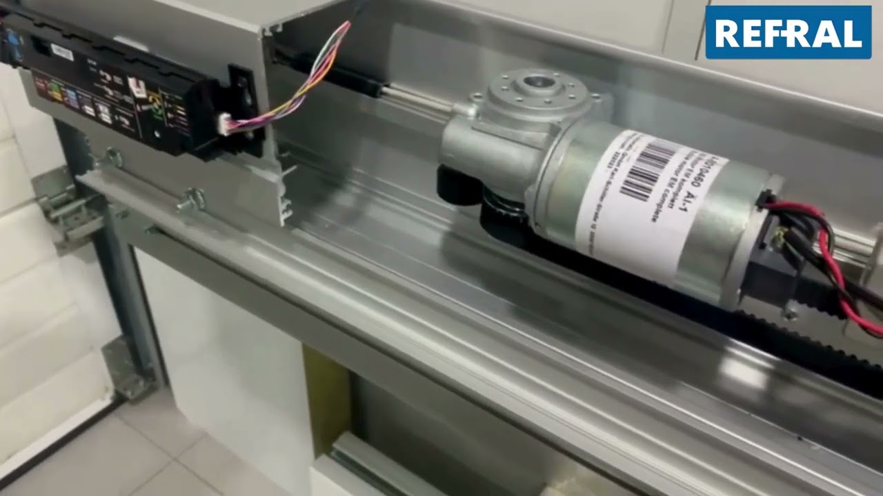 Passo 3: Como iniciar o Processo de Aprendizagem da Porta Automática de Vidro econoMaster GU