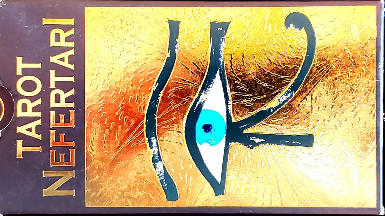Tarot Nefertari Gold Lo Scarabeo Flip Through